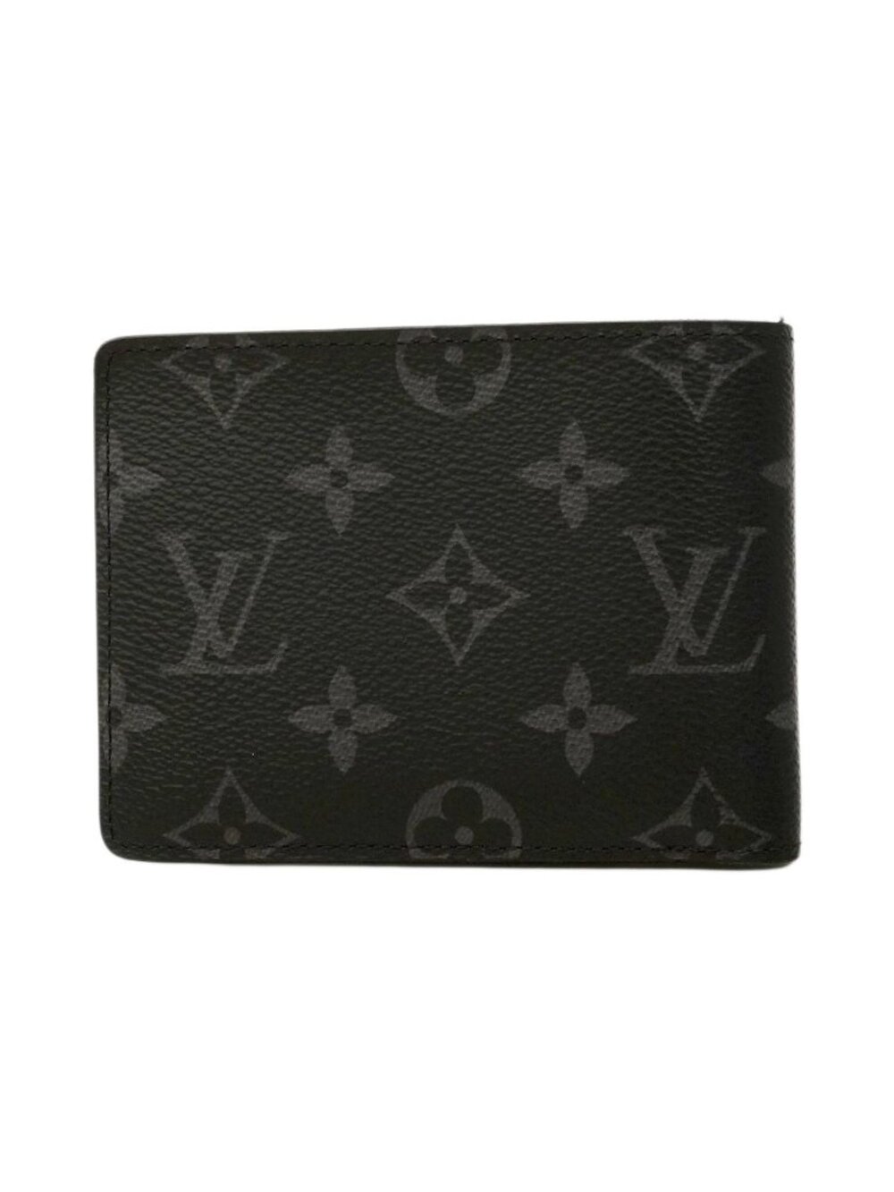 Louis Vuitton Wallet Monogram Eclipse Portefeuille Multiple Black